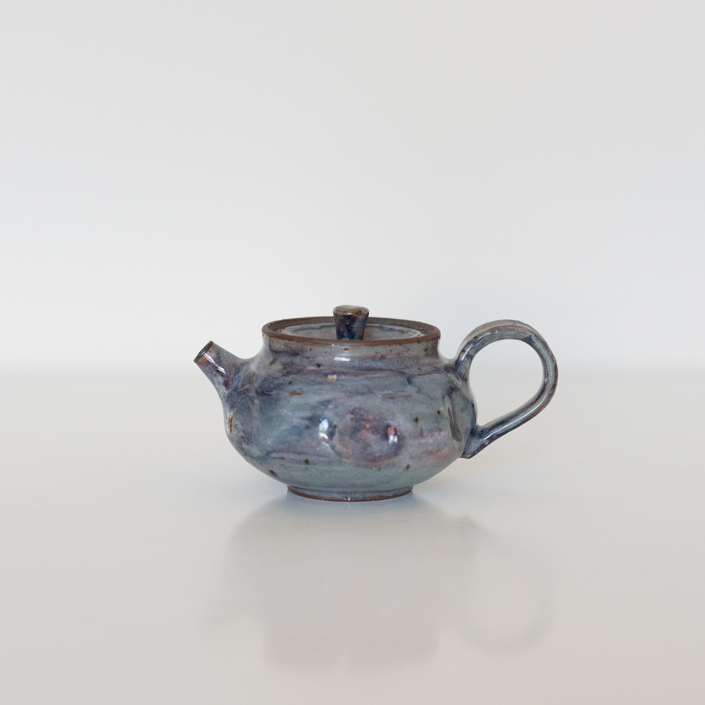 Shino Teapot and Teacup Set