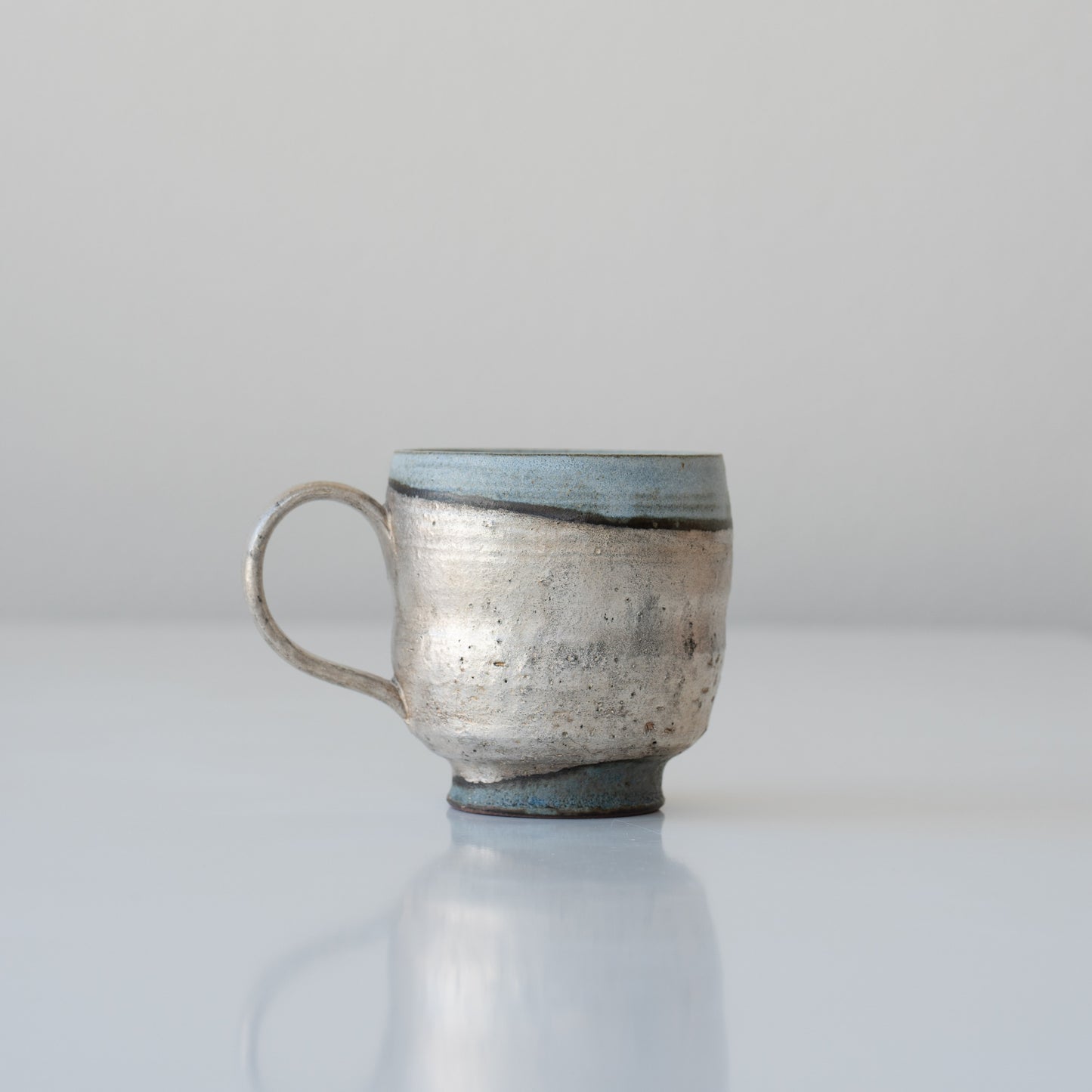 Silver Luster Mug