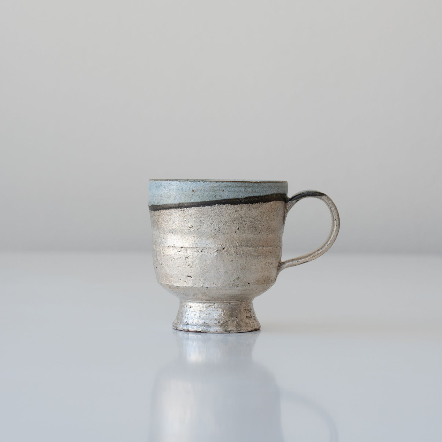 Silver Luster Mug