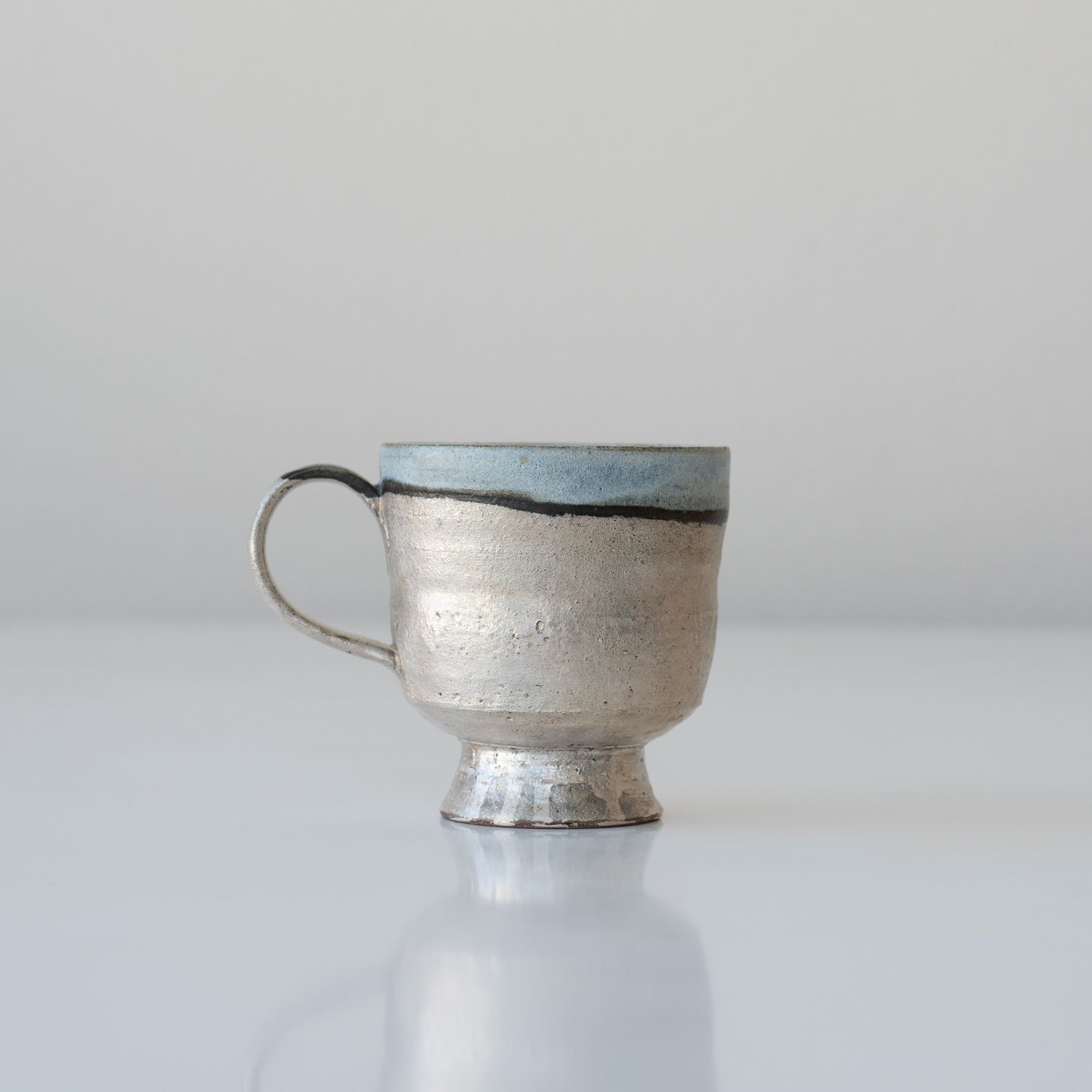 Silver Luster Mug