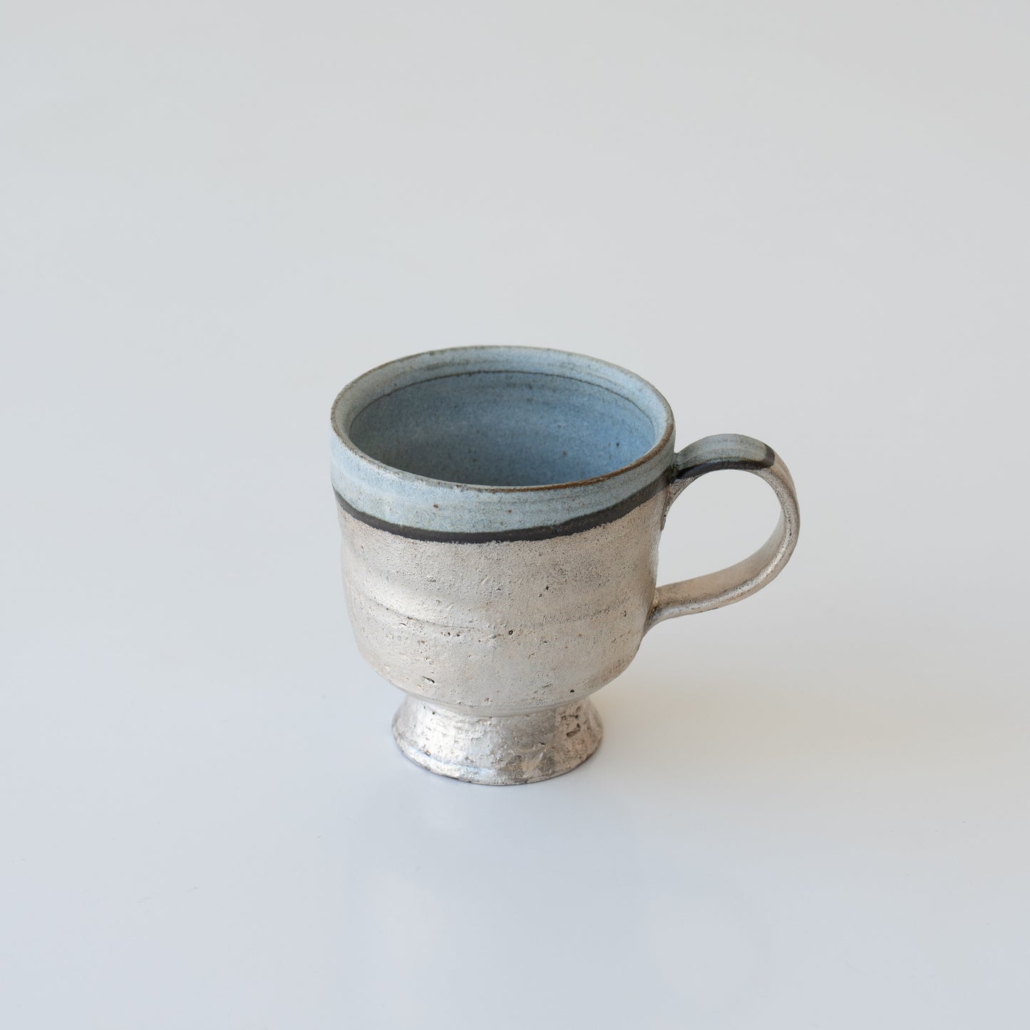 Silver Luster Mug