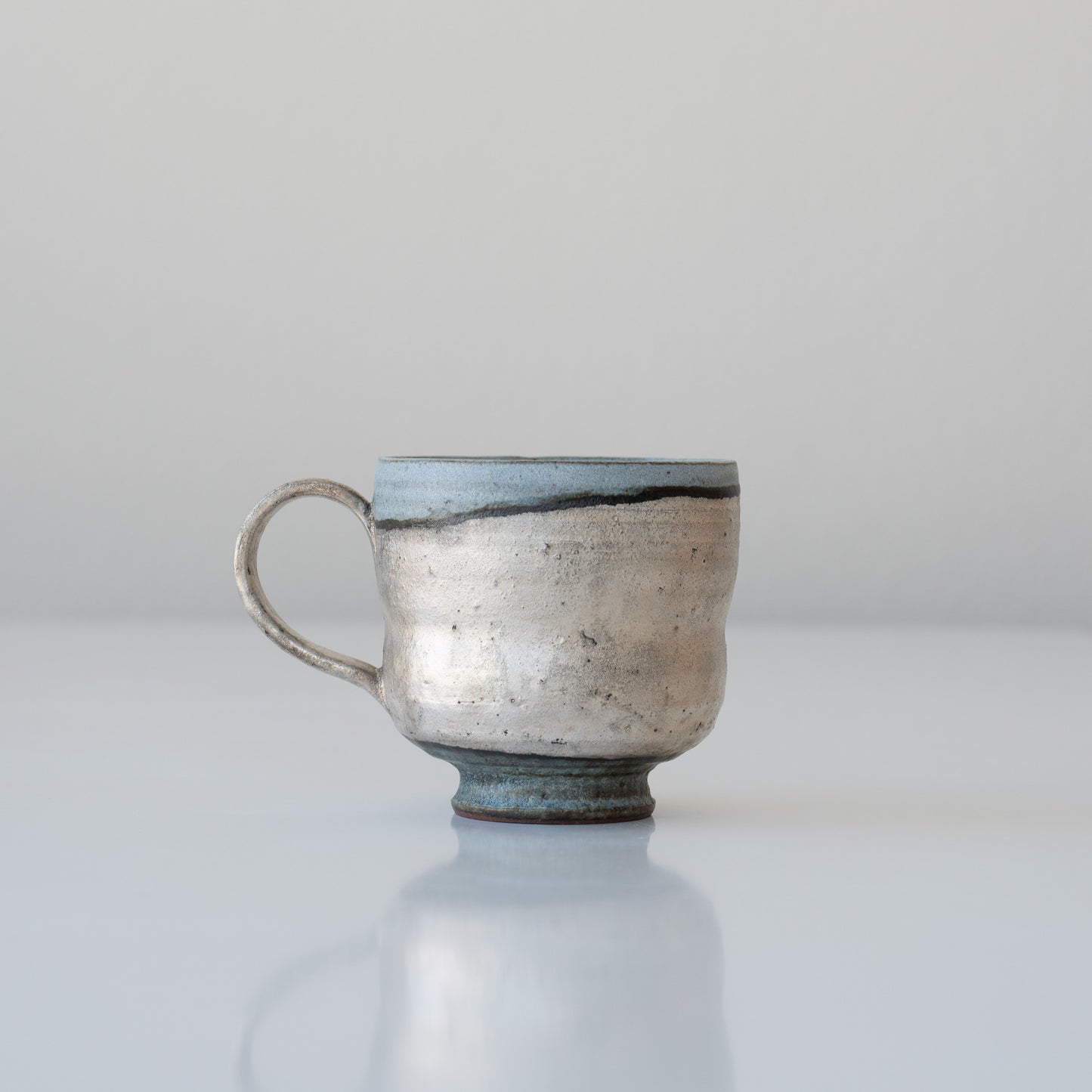 Silver Luster Mug