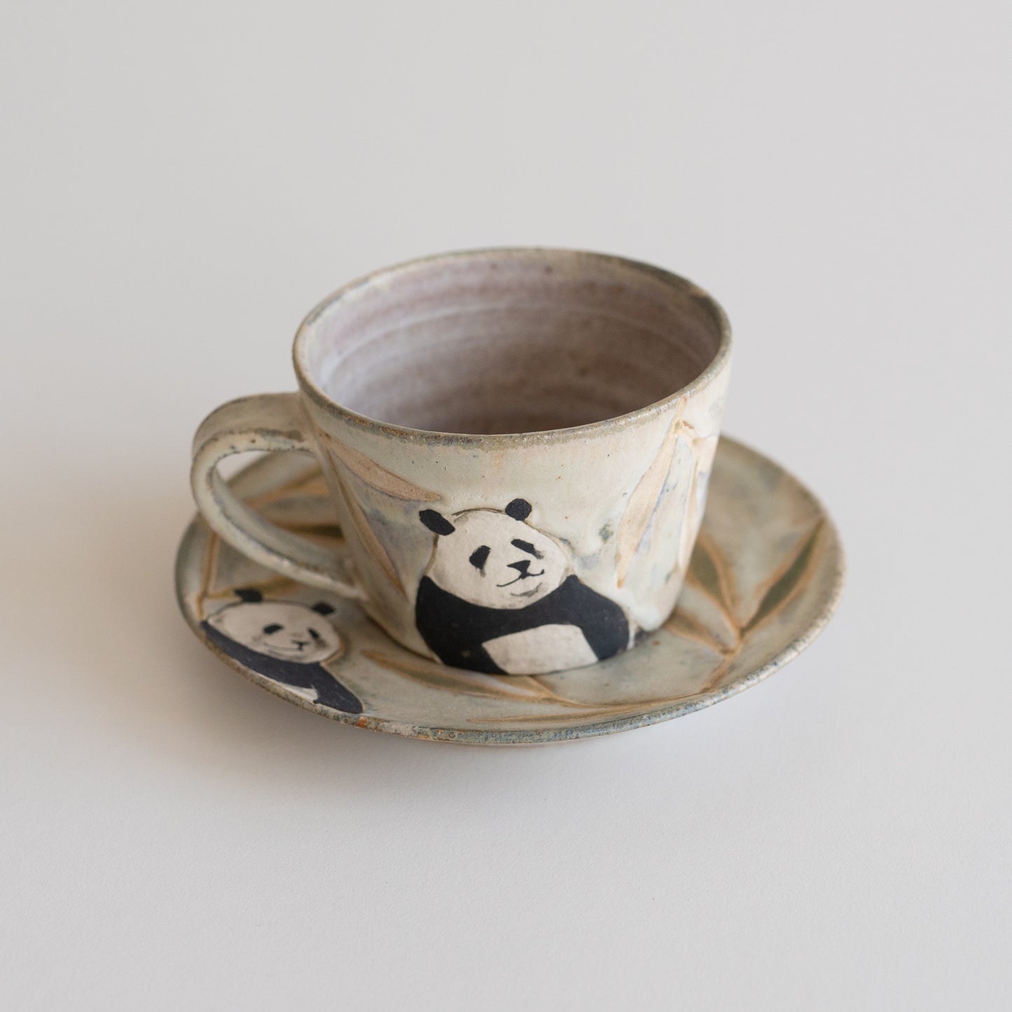 Acne Pottery Studio Mug and Plate Set