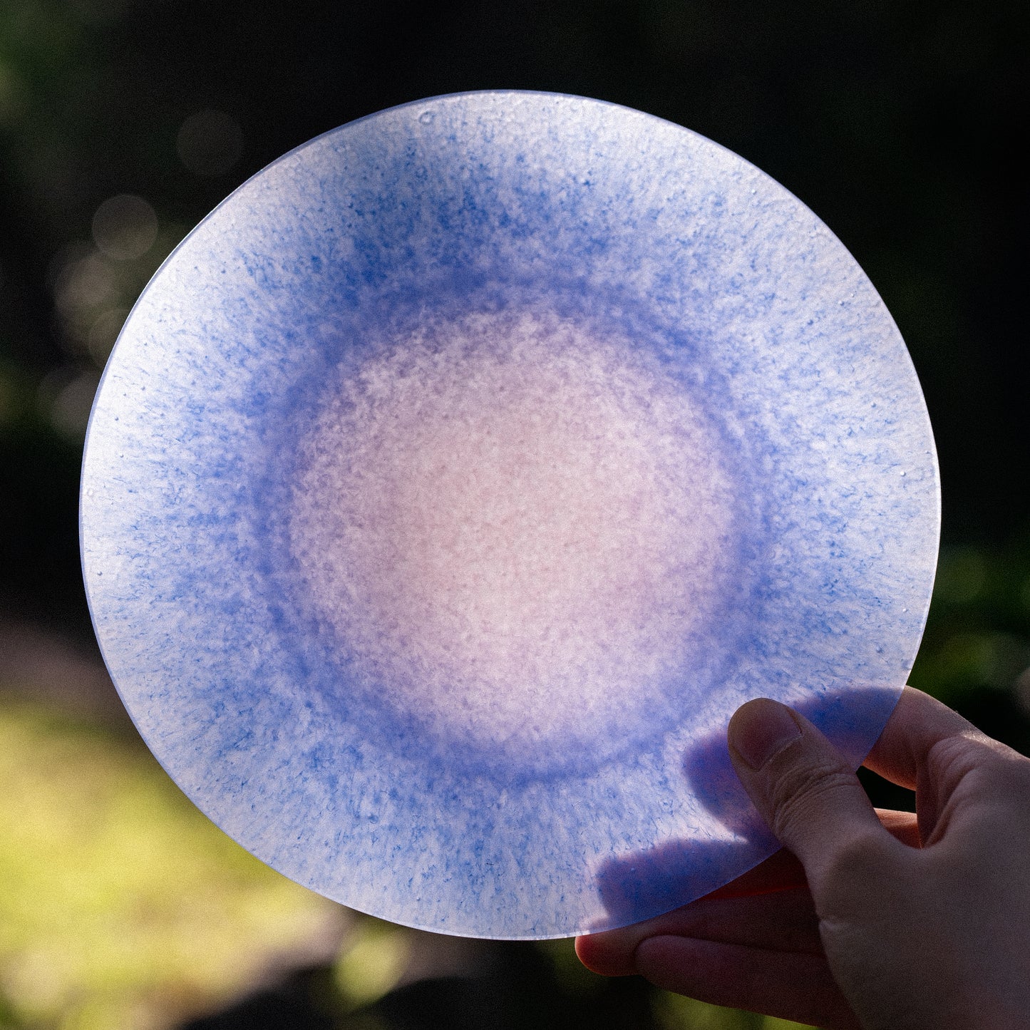 Tangshui Paté de verre Plate - 18cm