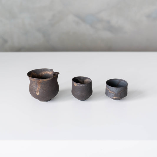 Katakuchi and Tea Cups Set