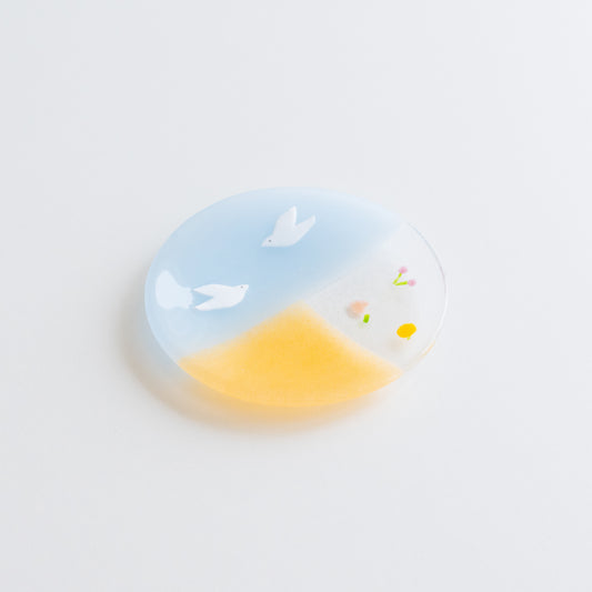 Haruka Ishizuka Glass Plate 5"