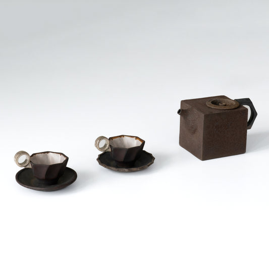 Kazuhiro Katase Teapot and Teacup Set