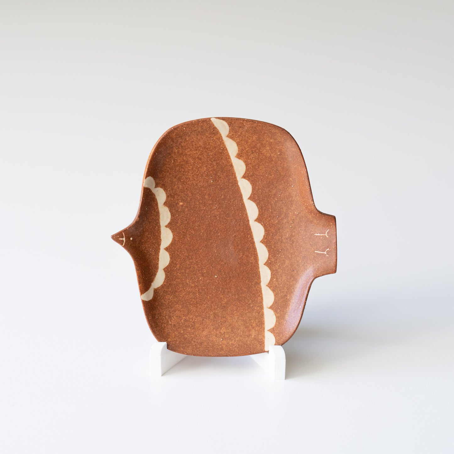 Caramel Bird Plate