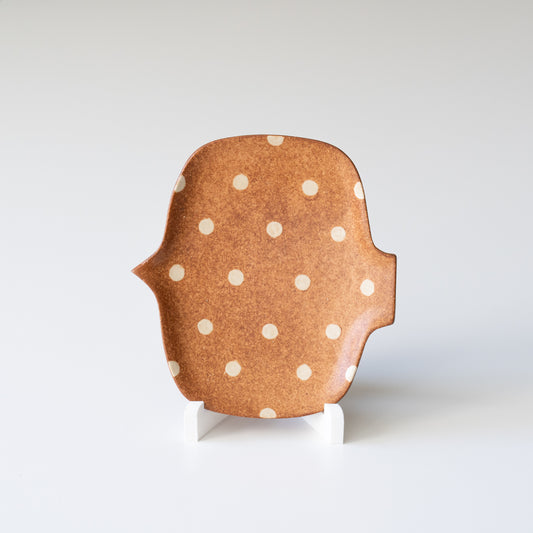 Caramel Bird Plate