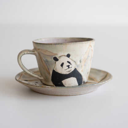 Acne Pottery Studio Mug and Plate Set