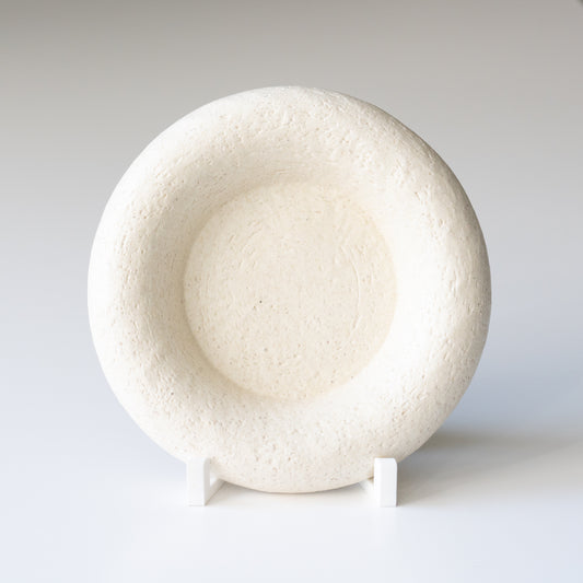 Cream Puff Round Plate