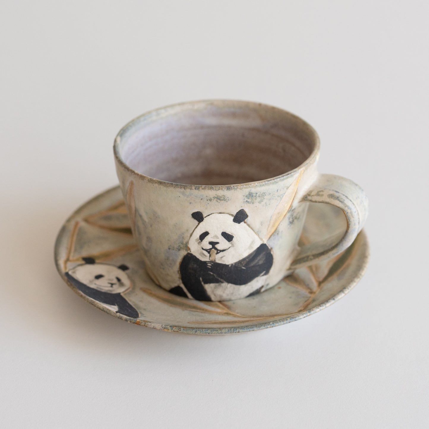 Acne Pottery Studio Mug and Plate Set