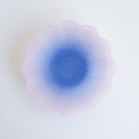 Tangshui Paté de verre Plate - 17cm
